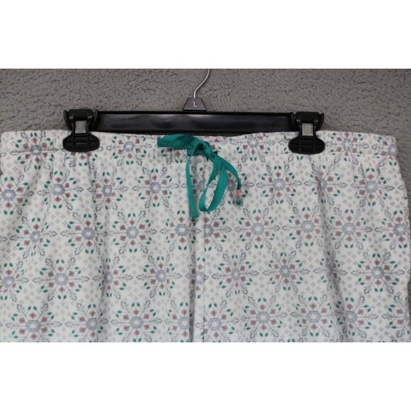 Cuddl Duds Mink Fleece Long Sleeve Pajama Set-Size Large-Pockets-Very Soft - Picture 15 of 16